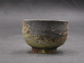 備前焼　穴窯　備前焼異色作家　吉岡　勝巳　最新作窯変ぐい呑１