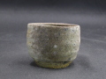 処分品　備前焼　穴窯　備前焼異色作家　吉岡　勝巳　最新作カセ窯変ぐい呑７