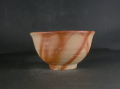 備前焼　備前焼中堅作家　竹内　靖之（山本）　最新作緋襷飯茶碗４