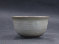 備前焼　備前焼中堅作家　竹内　靖之（山本）　最新作焦げ茶のゴマ青備前飯茶碗６