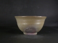 備前焼　備前焼中堅作家　竹内　靖之（山本）　最新作金彩・焦げ茶のゴマ青備前飯茶碗７