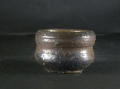 備前焼　登窯　備前焼中堅作家　竹内　靖之（山本）　最新作金彩・黒ゴマぐい呑４