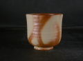 備前焼　備前焼中堅作家　片岡　聖観　緋襷湯呑１９