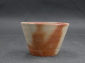 処分品　備前焼　備前焼中堅作家　片岡　聖観　 緋襷フリーカップ１８