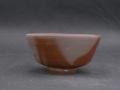 処分品　備前焼　備前焼中堅作家　片岡　聖観　緋襷飯茶碗３３