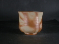 処分品　備前焼　備前焼中堅作家　片岡　聖観　緋襷湯呑３3