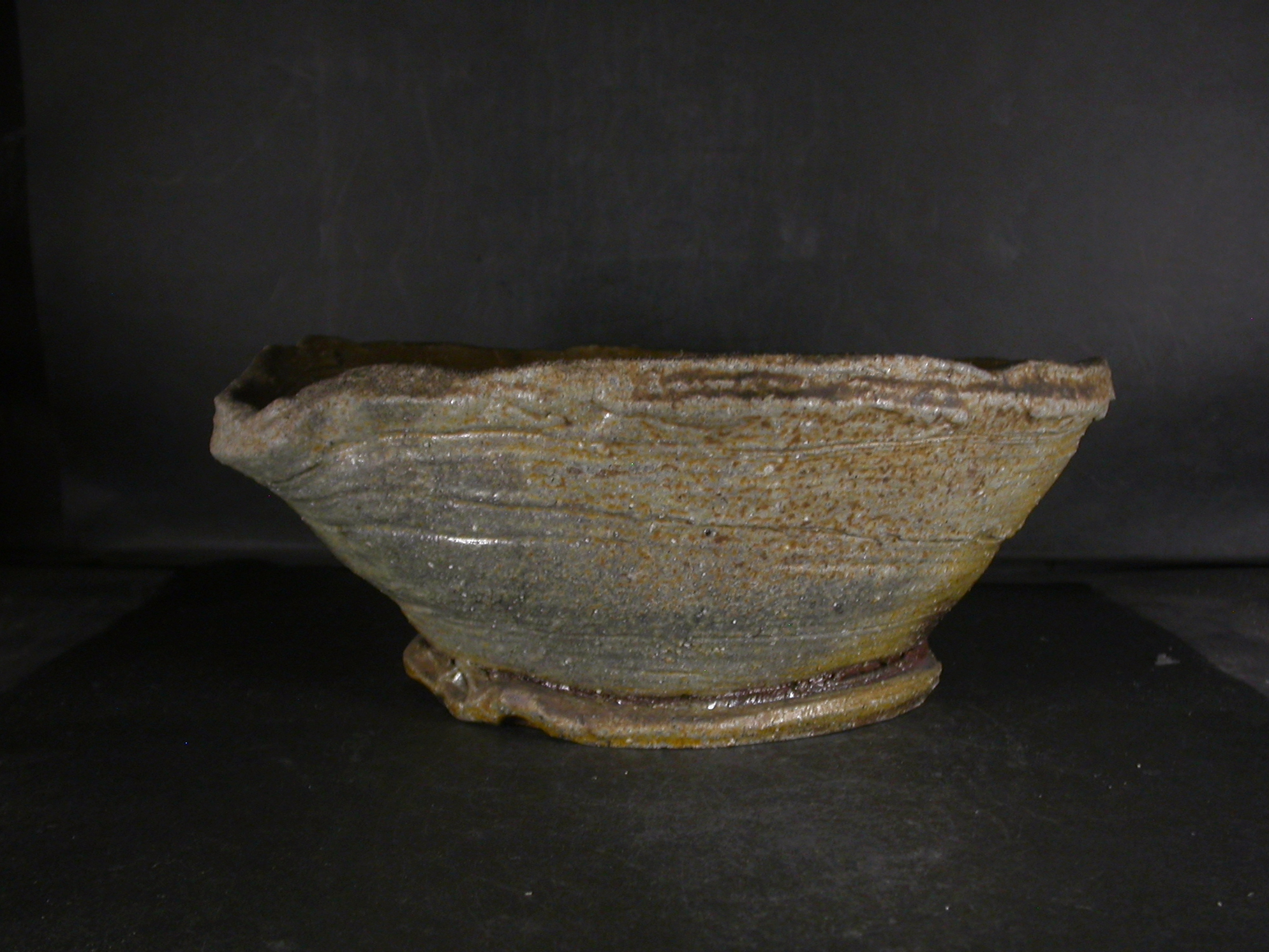 備前焼 穴窯 備前焼物故作家 小山 日出男 27センチ伊部手窯変