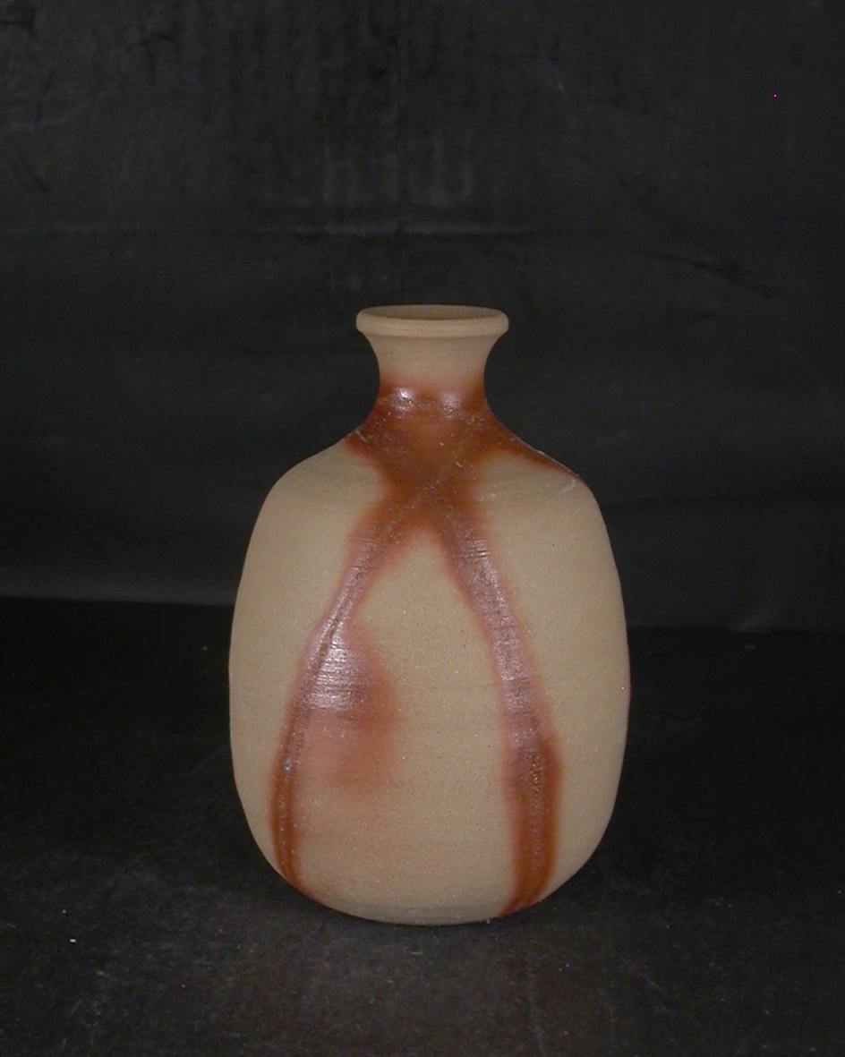 古備前 備前焼 仁堂窯 大森輝彦 江戸時代 備前焼  備前緋襷花入 希少 古備前 備前焼 仁堂窯 大森輝彦 江戸時代 備前焼 備前緋襷花入