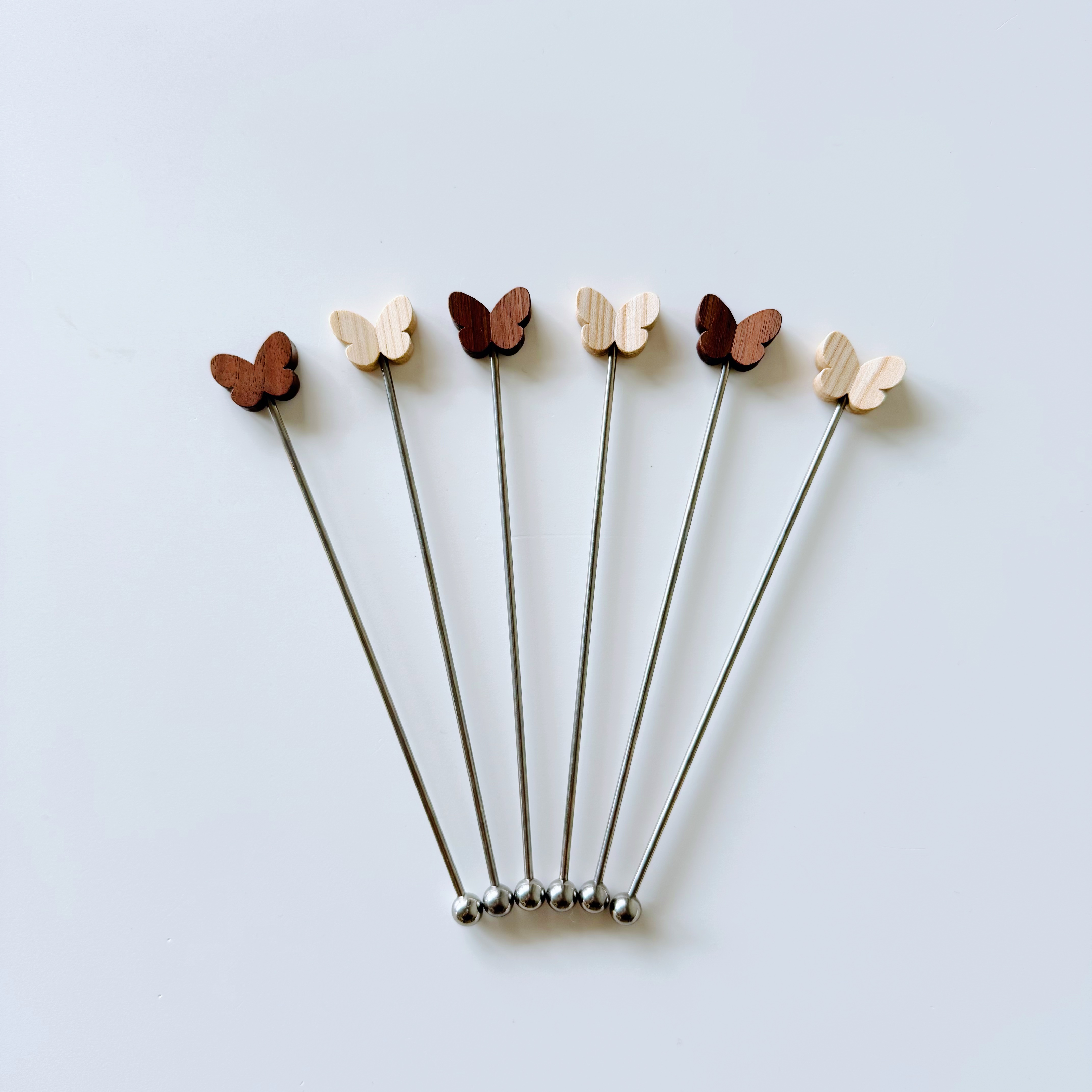【受注商品】Cho-Cho マドラー　１本 ・　白 or 茶選択