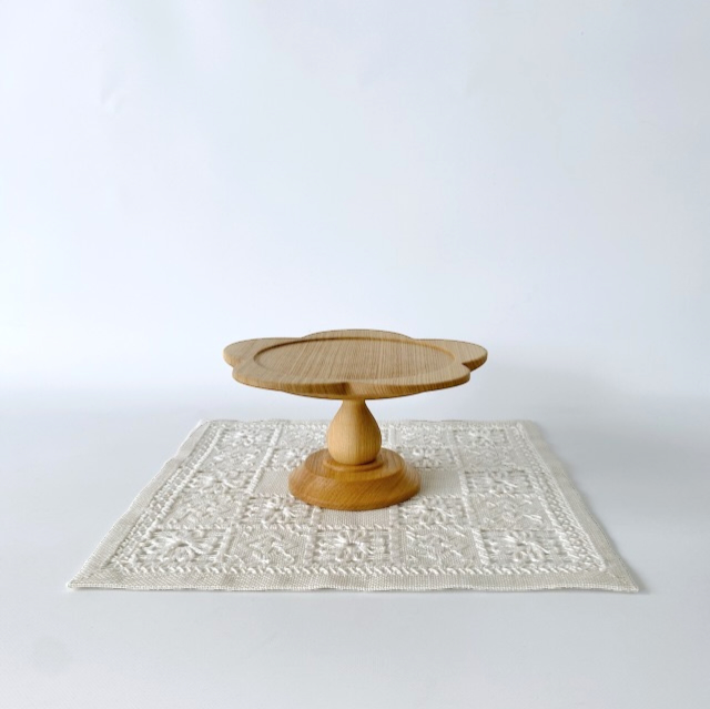 KUKKA 木製コンポート皿　Sサイズ（12.5ｃｍ）　セン材