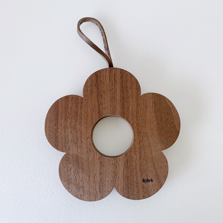 KUKKA ポットマット　Ｌ　ウォールナット