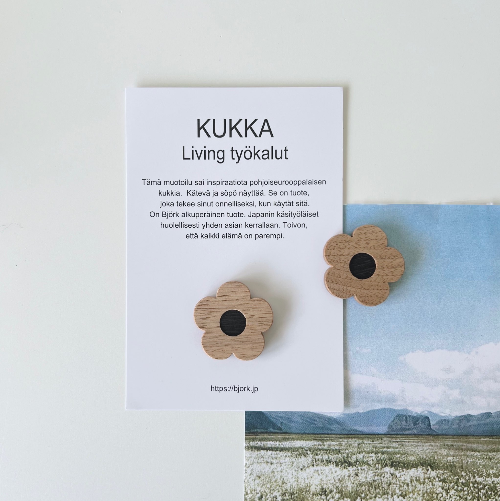 【受注商品】KUKKA　マグネット　くるみ  (1個）