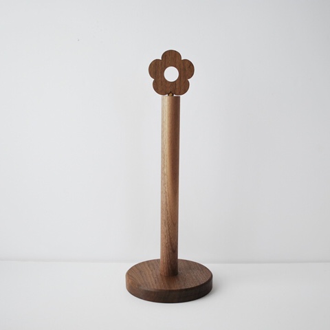 【受注商品】KUKKA　キッチンペーパーホルダー　(ウォールナット）