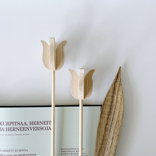 チューリップ　大サイズ　セン（白木）