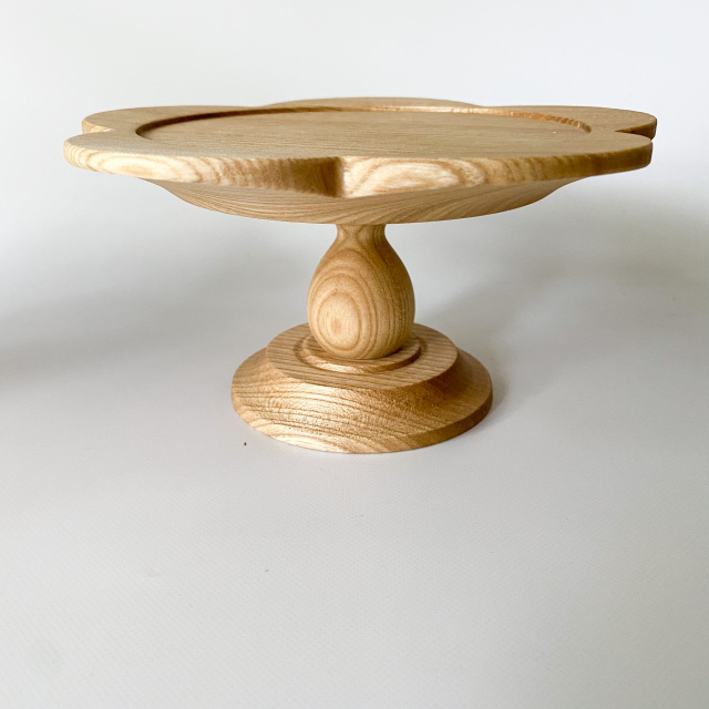 【会員様限定】KUKKA 木製コンポート皿 Mサイズ(17.5cm) セン材