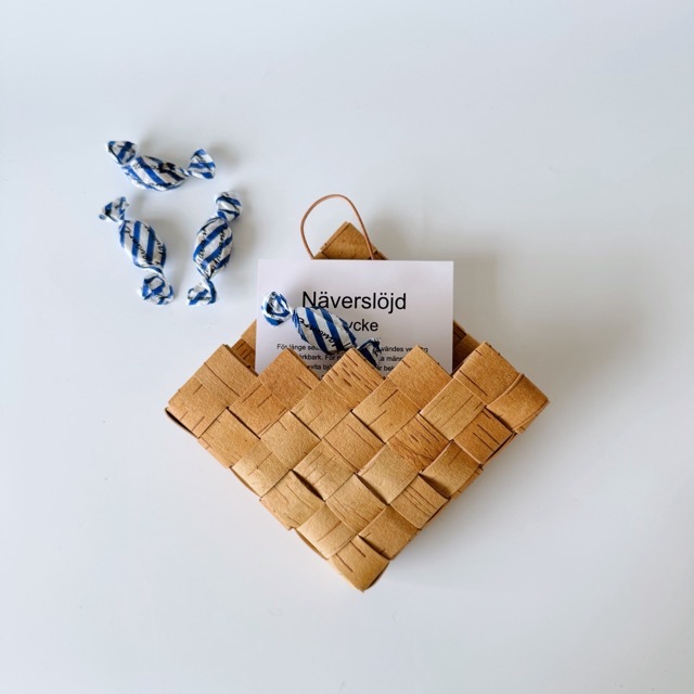 白樺コーヒーフィルターケース　ギザギザ縁