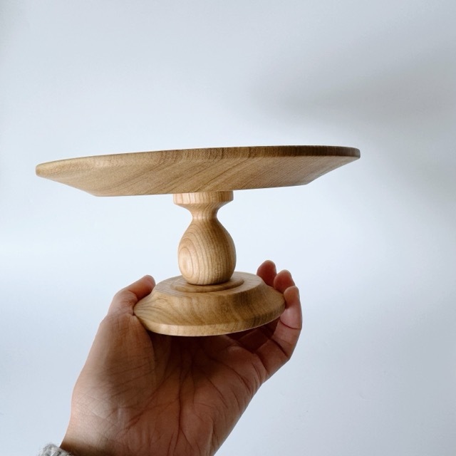 Björk 木製　kukka お花　木製　コンポート皿 約10cm KUKKA（クッカ）北欧テイスト 木製 お花のコンポート皿大（17.5cm