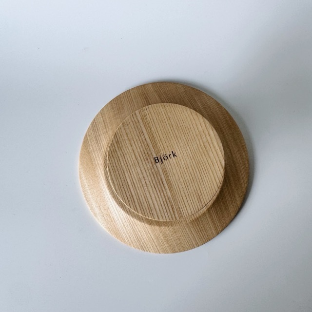 KUKKA（クッカ）北欧テイスト 木製 お花のコンポート皿 Sサイズ（12.5