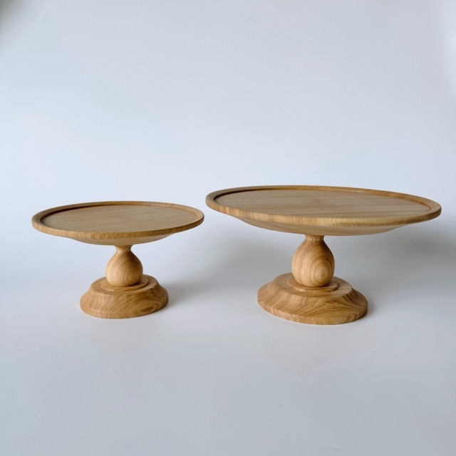 KUKKA（クッカ）北欧テイスト 木製 お花のコンポート皿 Sサイズ（12.5