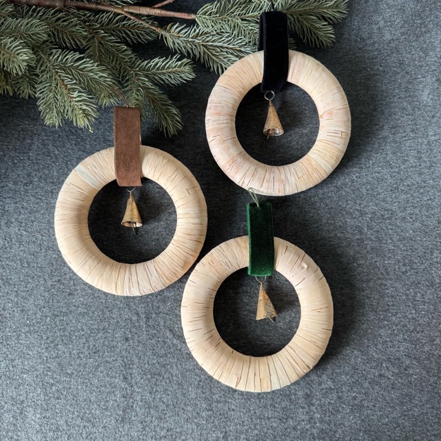 白樺のシンプルリース