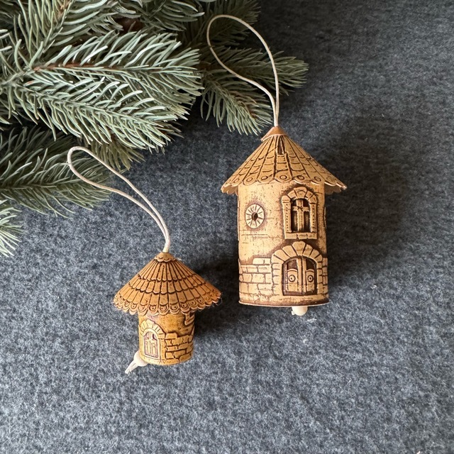 白樺　ハウスベルオーナメントセット　大小2個　2025