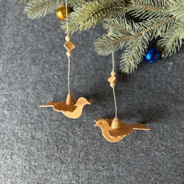 鳥のオーナメント2025