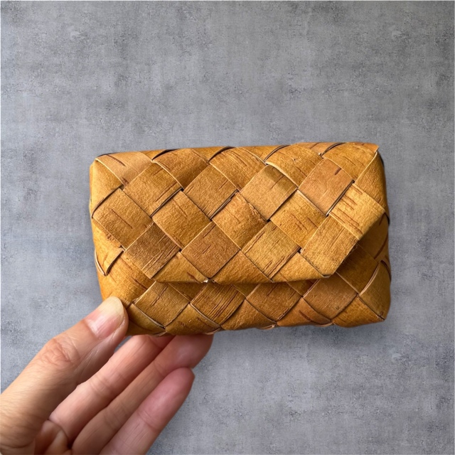 白樺　カードケース　マグネット付き