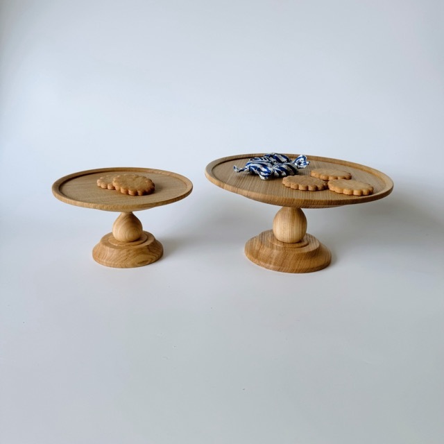 KUKKA（クッカ）北欧テイスト 木製 お花のコンポート皿 Sサイズ（12.5
