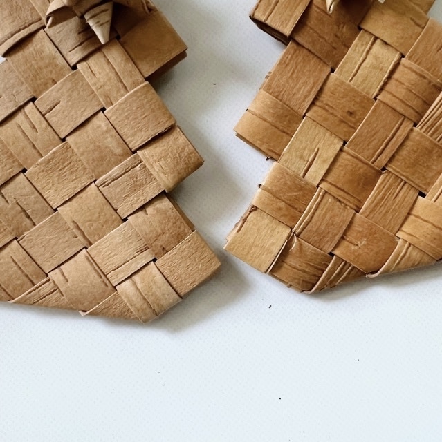 白樺 ツリーオーナメント 星付き