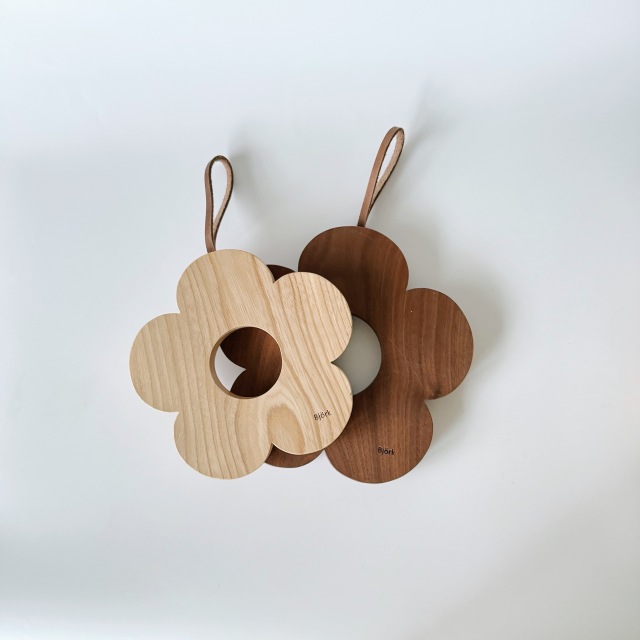 受注商品】KUKKA ポットマットL（ウォールナット）