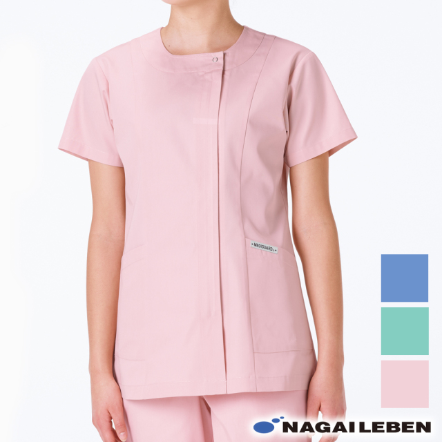 ナガイレーベン 送料無料 ナースウェア 白衣 女子チュニック 3色 品番