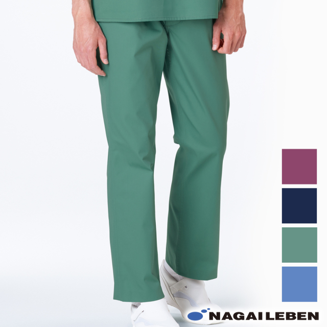 ナガイレーベン メンズ パンツ NR8703 男子 ズボン ナースウェア 白衣 男性用 stp