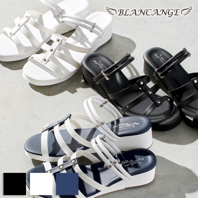【系列店最安設定】BLANCANGE シンライン サンダル l ナースサンダル オフィスサンダル レディース 21.5-25.5 日本製 超速便