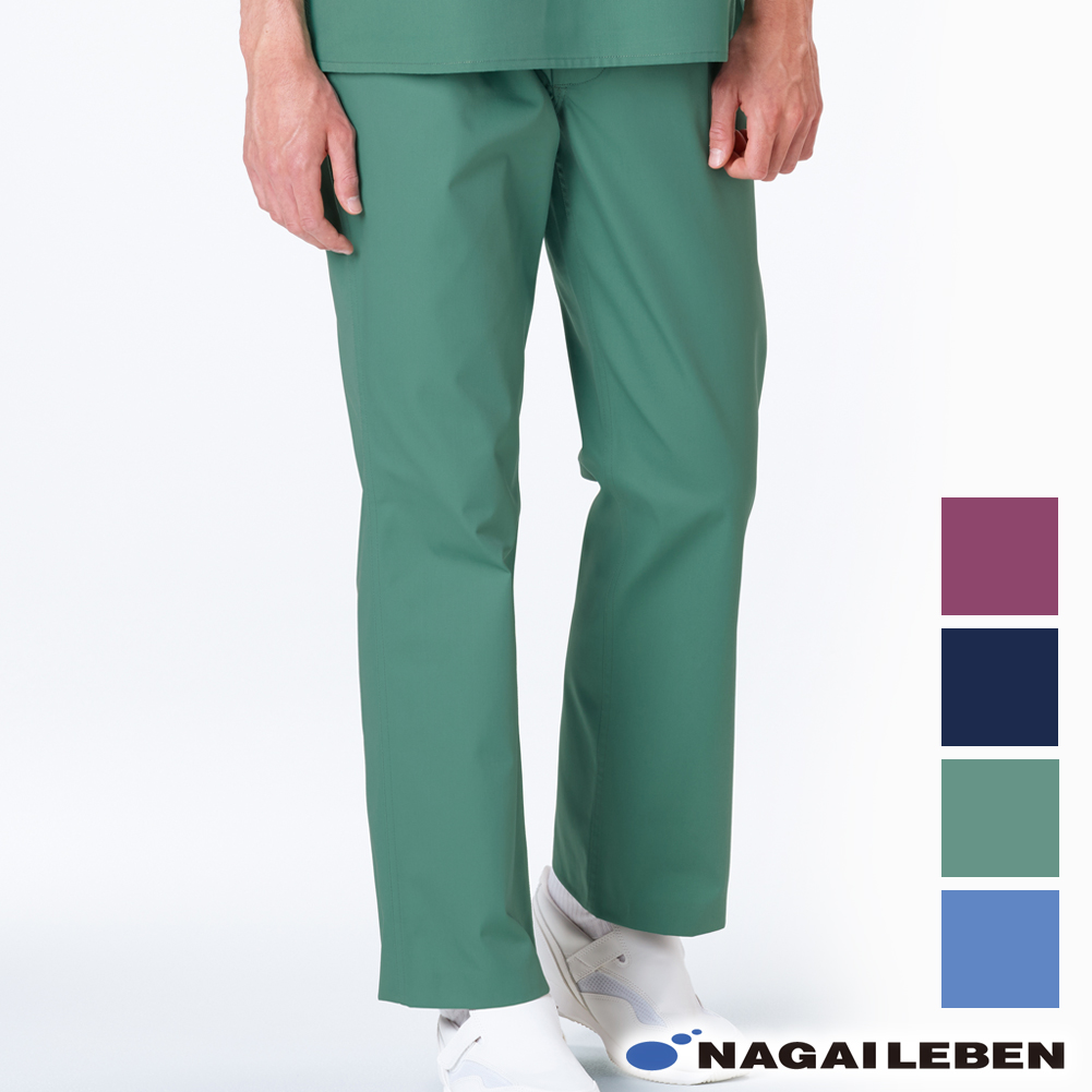 ナガイレーベン メンズ パンツ NR8703 男子 ズボン ナースウェア 白衣 男性用 stp