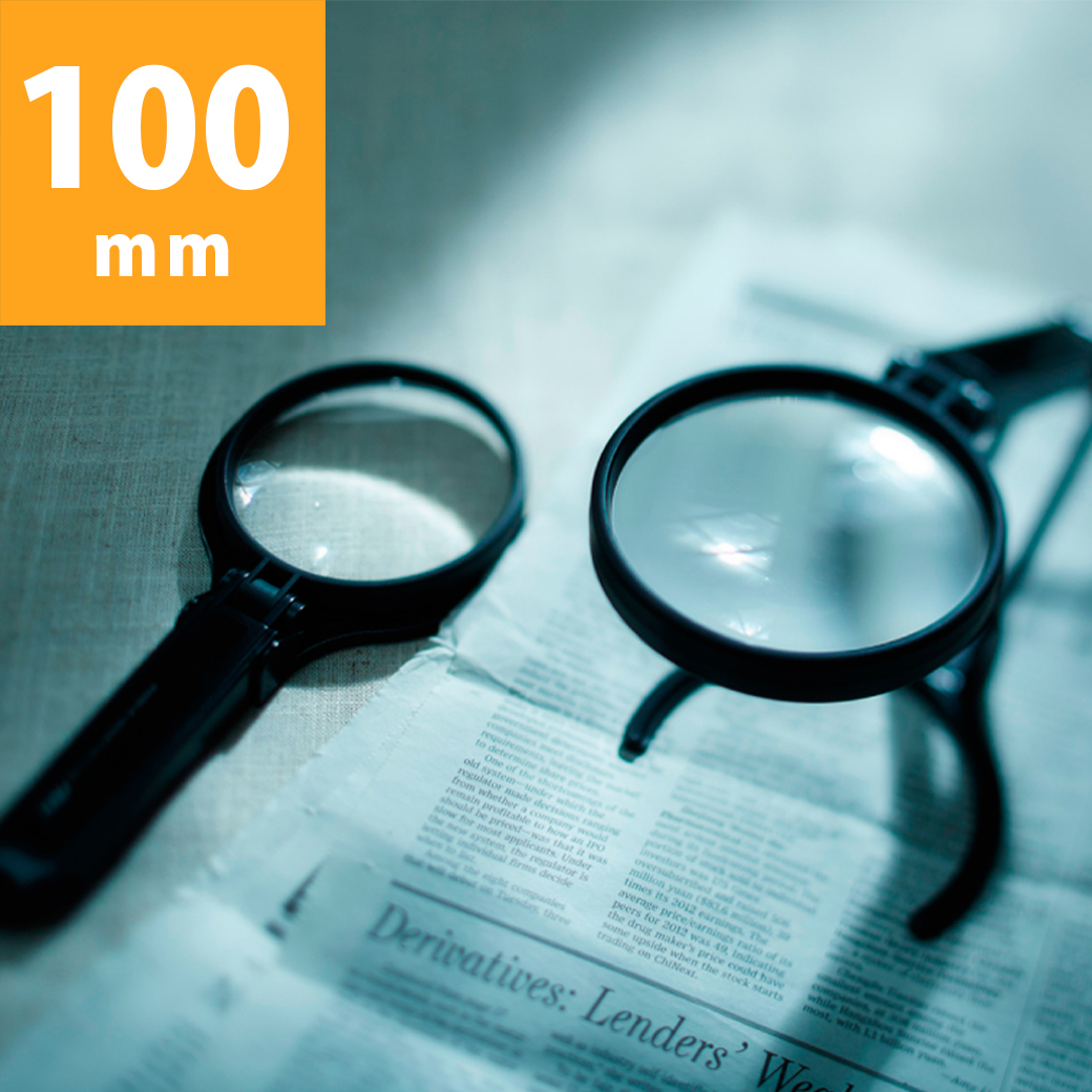 スタンド付きルーペPRO Lサイズ 100mm  ルーペ 拡大鏡 虫眼鏡 文具 文房具 デザイン 日本製 超速メール便 rmc