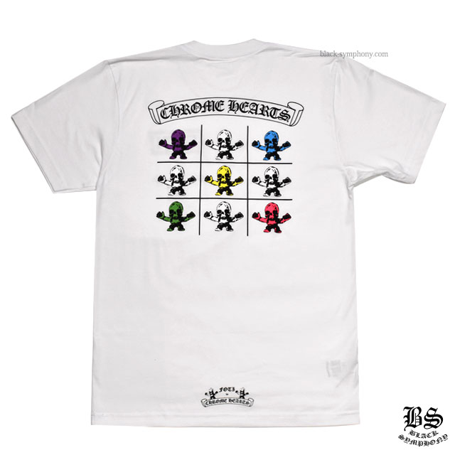 クロムハーツ Tシャツ Foti ハリスティーター マルチカラー