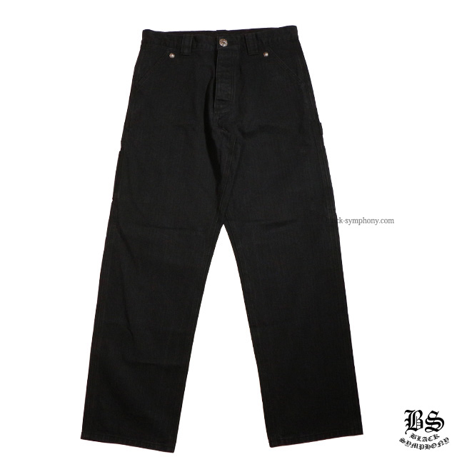 クロムハーツ デニム カーペンターパンツ V2 ブラック 31インチ