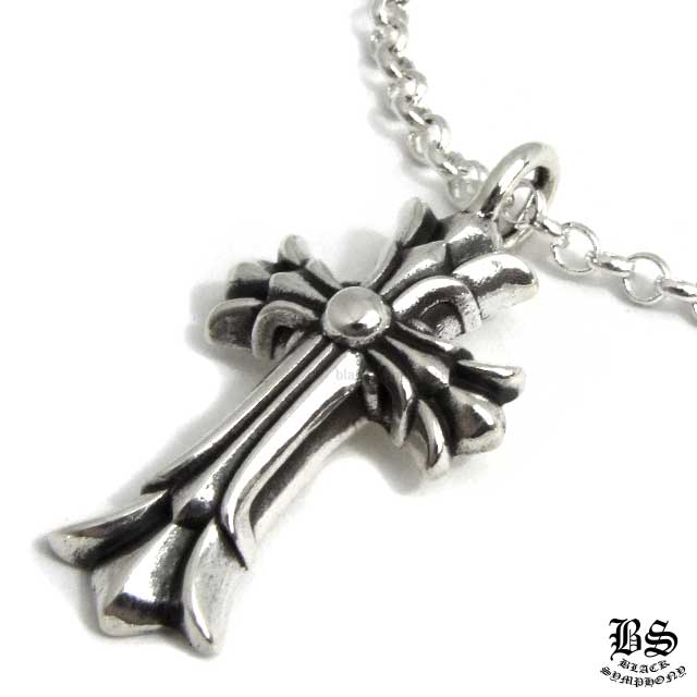 クロムハーツ ダブルCHクロスチャーム ＆ ロールチェーン20インチセット