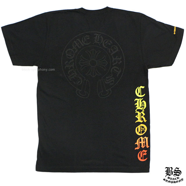 クロムハーツ Tシャツ ホースシューカラー ブラック