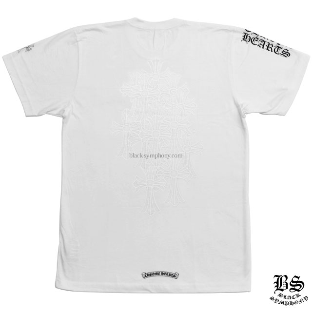 クロムハーツ Tシャツ セメタリークロス ホワイト