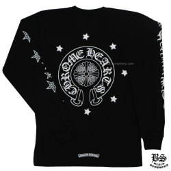 クロムハーツロングTシャツ6CHプラスブラック|クロムハーツ通販専門店 