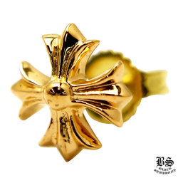 クロムハーツCHプラススタッド22Kwithダイヤモンド（ピアス）|クロム  