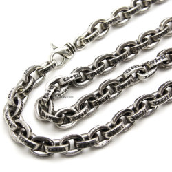 クロムハーツラージペーパーチェーンネックレス24インチ（約61cm  