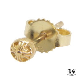 クロムハーツタイニースクロールフープピアス22K|クロムハーツ通販専門  
