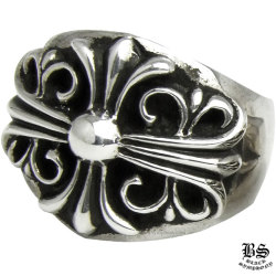 クロムハーツセメタリーリング|クロムハーツ通販専門店ブラック  