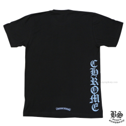 クロムハーツTシャツCHプラスファイヤーパターンブラック|クロムハーツ  