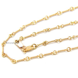 クロムハーツネックレスツイストチェーンゴールド22K20インチ(約50cm  