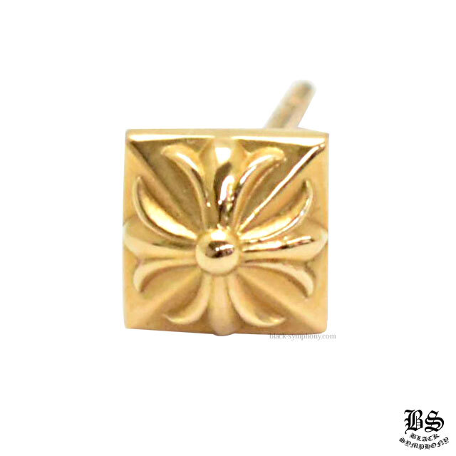 クロムハーツCHプラスピラミッドスタッドピアス22K|クロムハーツ通販  