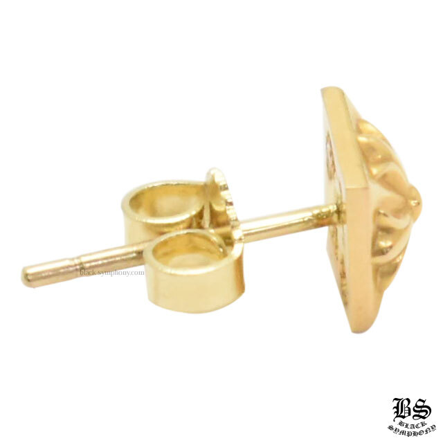 クロムハーツCHプラスピラミッドスタッドピアス22K|クロムハーツ通販  
