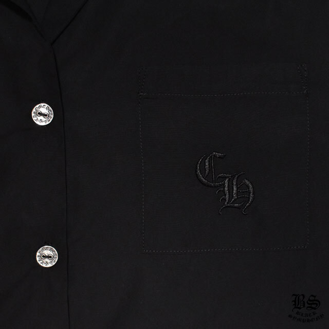 クロームハーツCHROME HEARTS ブラック長袖シャツ新品 CHROME HEARTS クロムハーツ（原本無） 2211-304-4884 国内正規